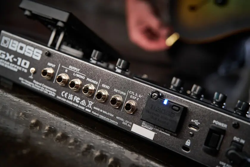 圧倒的なサウンドと操作性！新登場の「GX-10」マルチ・エフェクター
