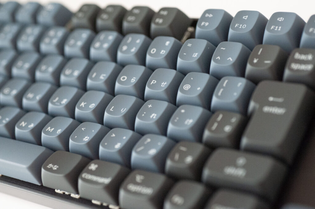 Keychron K8 Proのキーのアップ