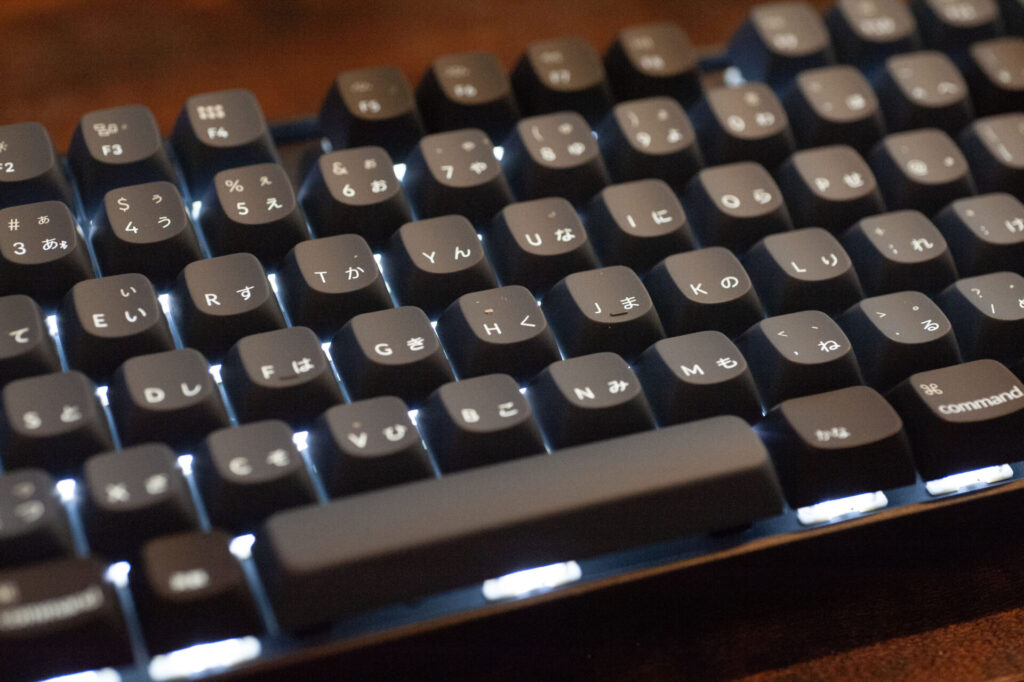 Keychron K8 Proの LED点灯の図
